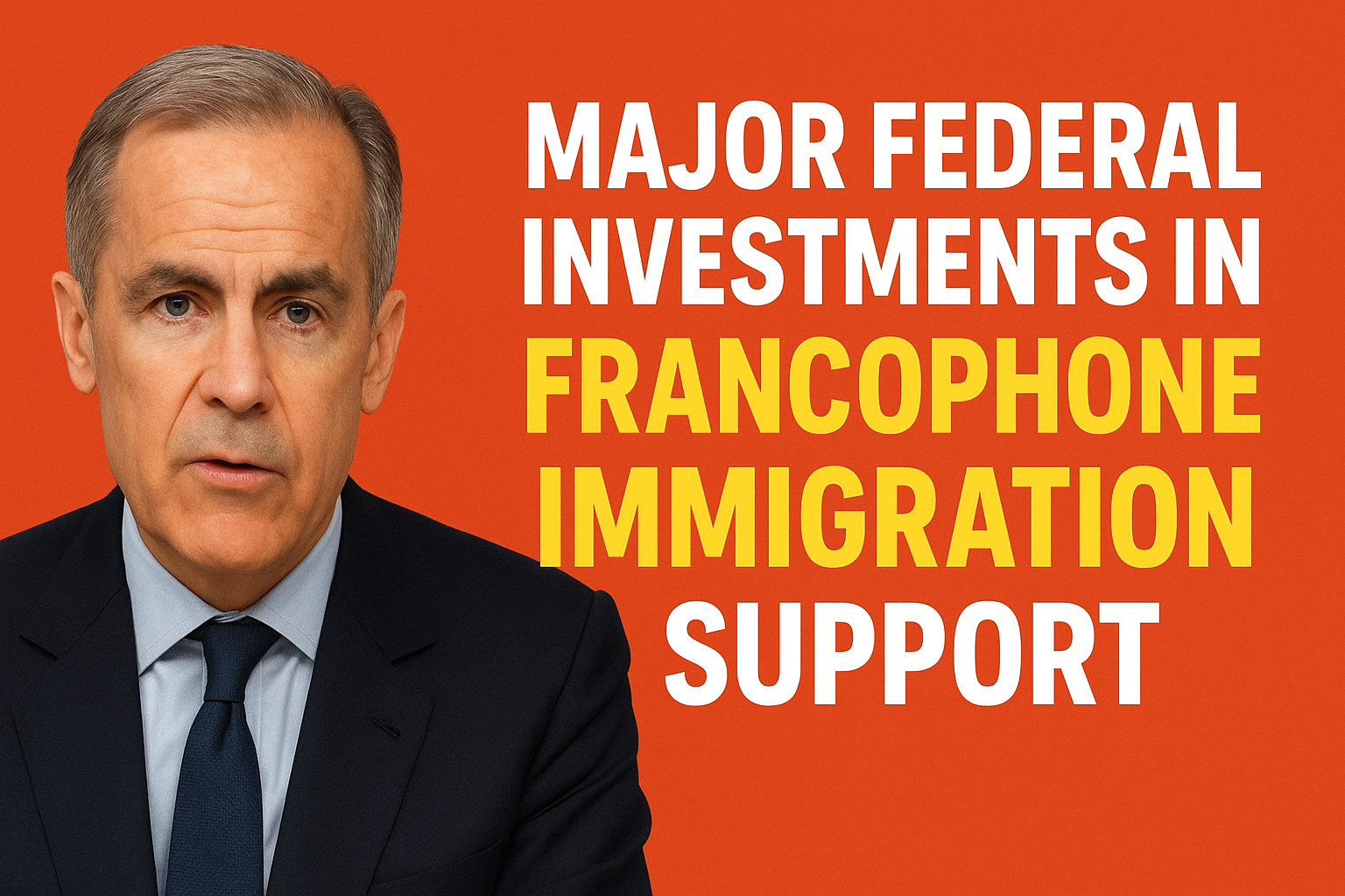 Canada Boosts Funding Major Federal Investments in Francophone Immigration Support