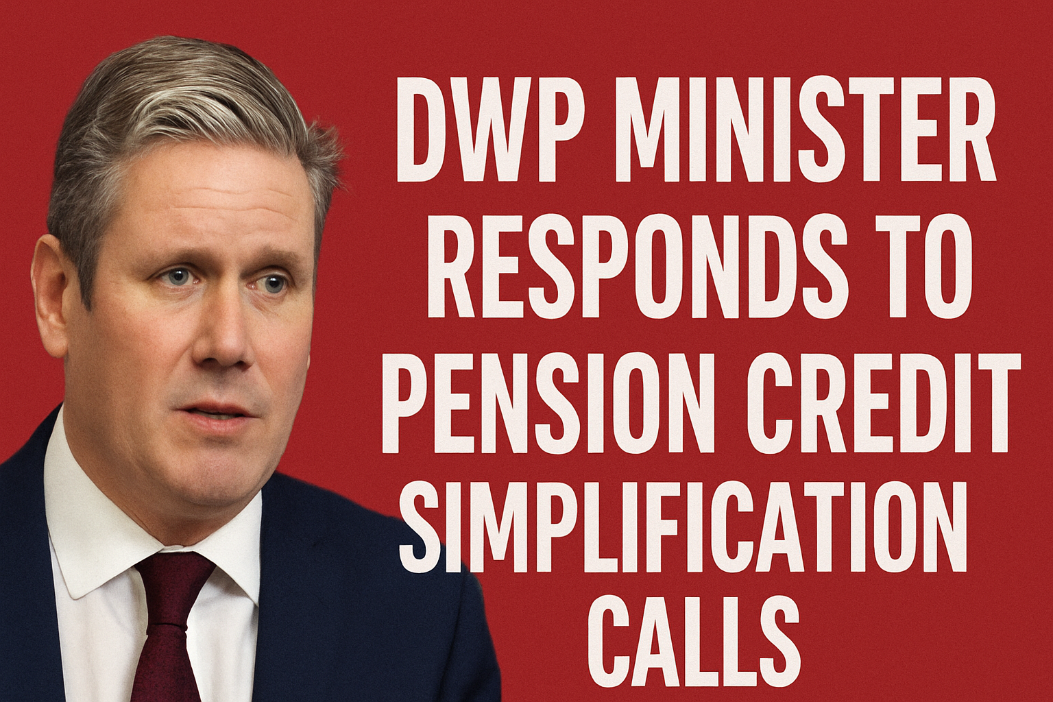 DWP Minister Responds to Pension Credit Simplification Calls