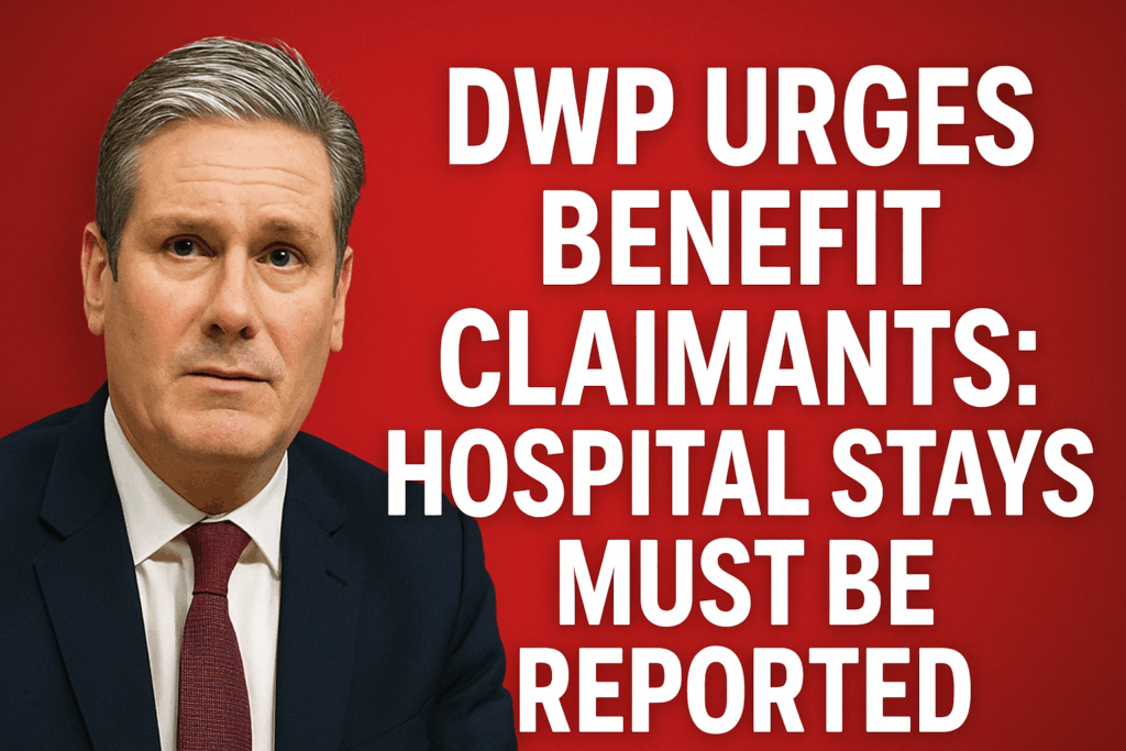 DWP Urges Benefit Claimants Hospital Stays Must Be Reported