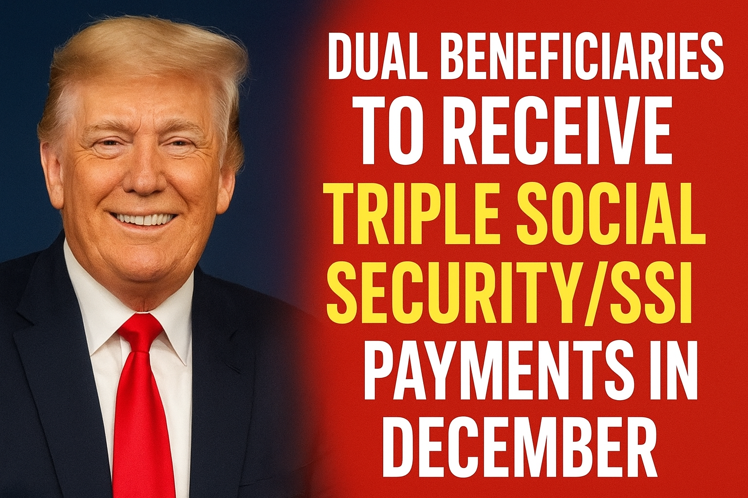 Dual Beneficiaries to Receive Triple Social SecuritySSI Payments in December