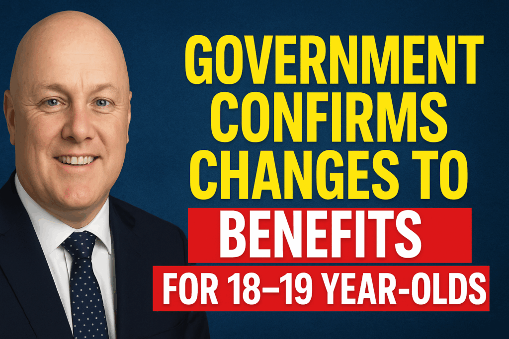 Government Confirms Changes to Benefits for 18–19 Year-Olds