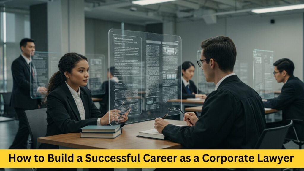 How to Build a Successful Career as a Corporate Lawyer