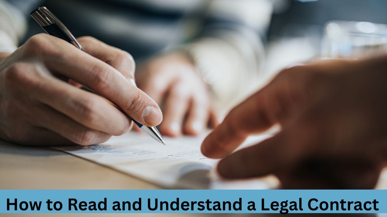 How to Read and Understand a Legal Contract