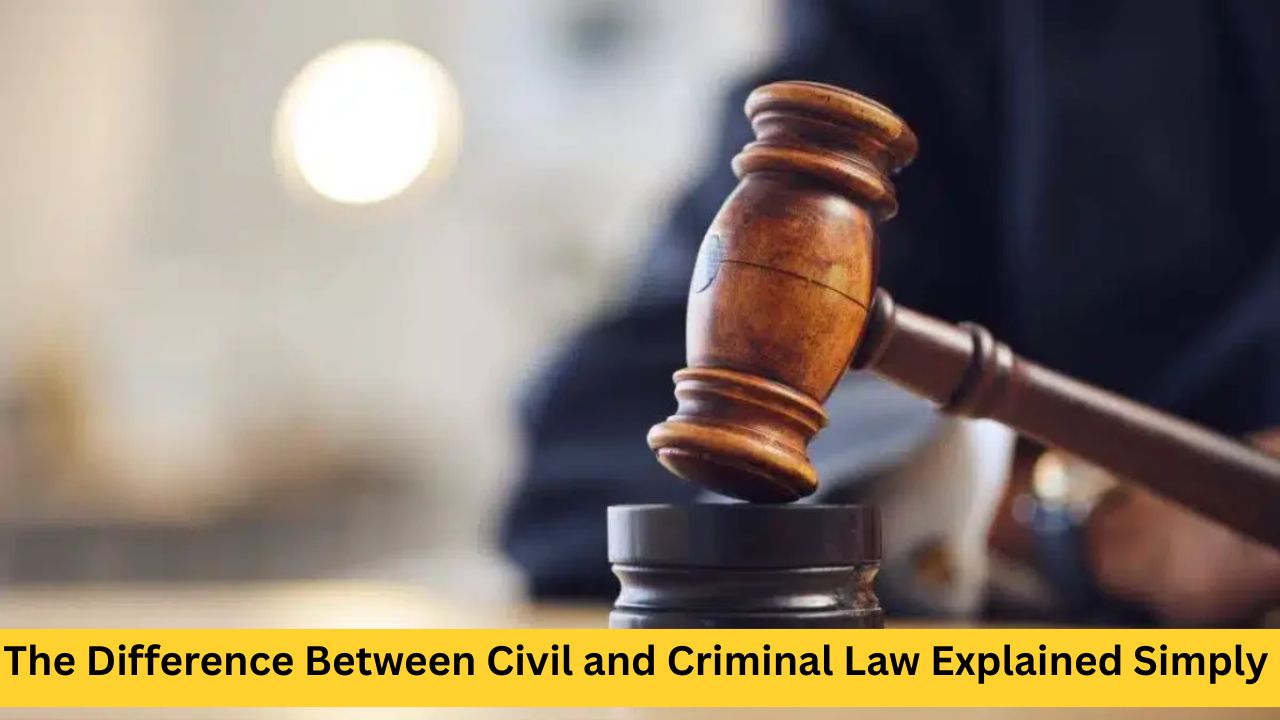 The Difference Between Civil and Criminal Law Explained Simply