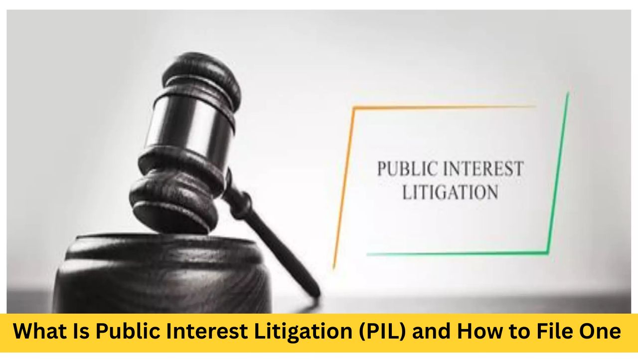 What Is Public Interest Litigation (PIL) and How to File One