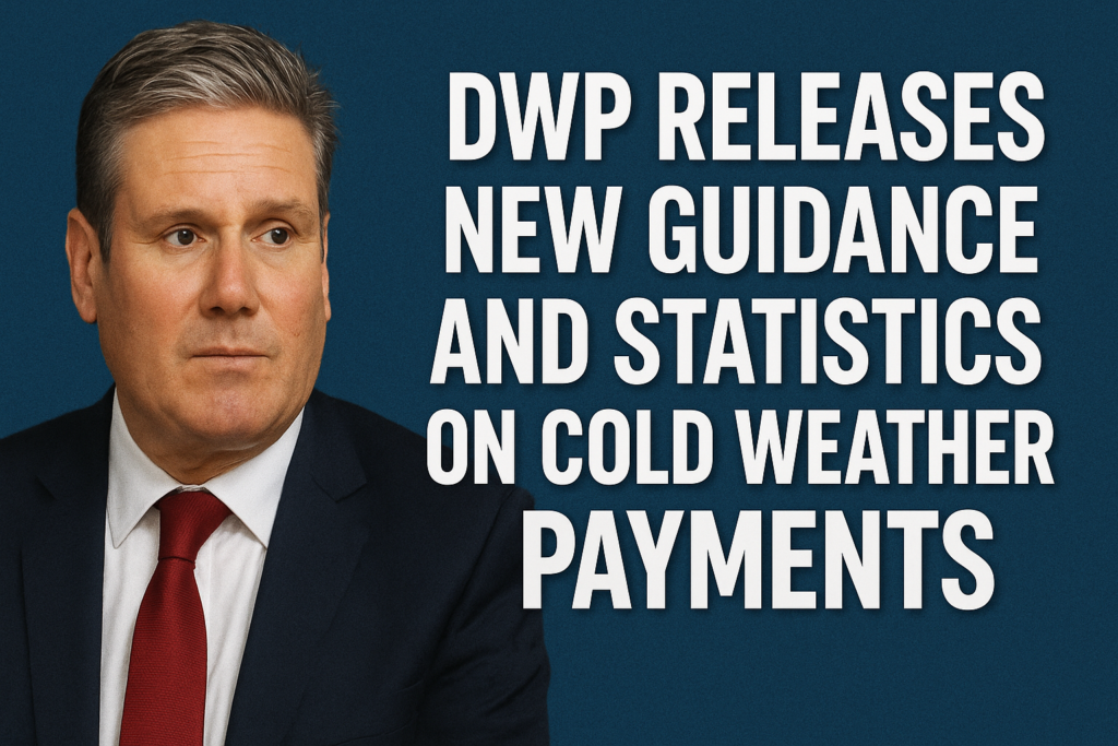 DWP Releases New Guidance and Statistics on Cold Weather Payments