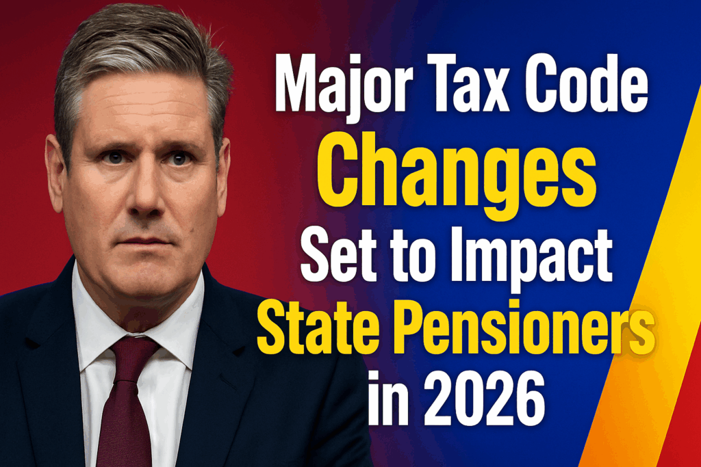 DWP Update Major Tax Code Changes Set to Impact State Pensioners in 2026