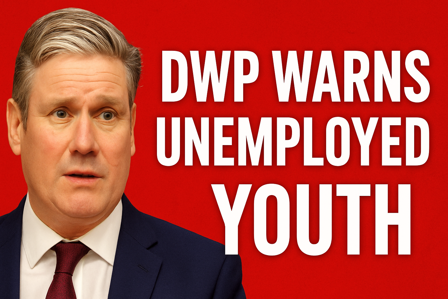 DWP Warns Unemployed Youth Refuse a Job Offer and Lose Benefits