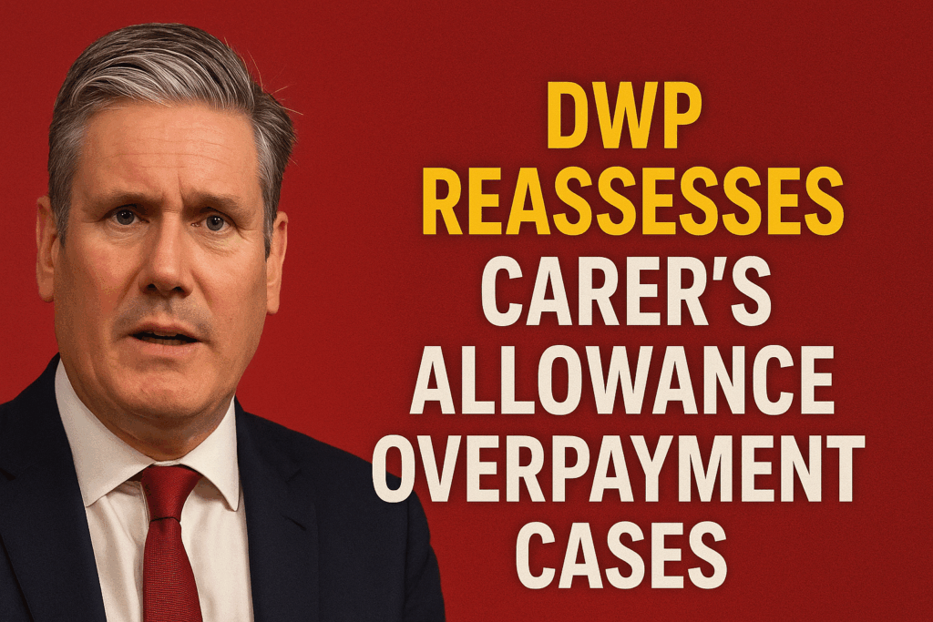 DWP reassesses Carer’s Allowance overpayment cases what claimants need to know