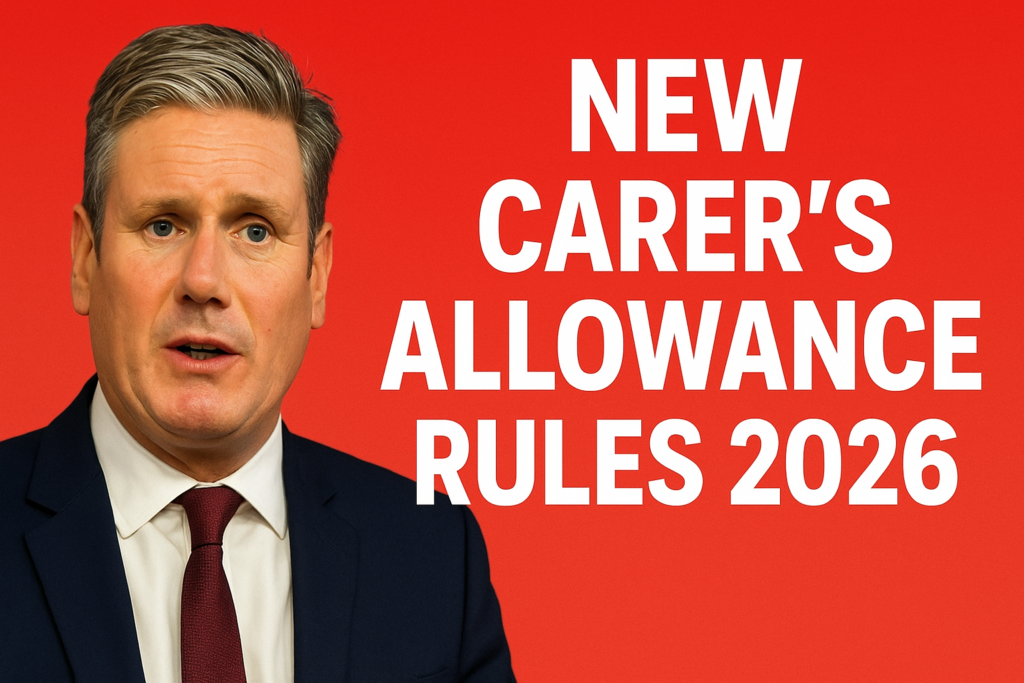 New Carer’s Allowance Rules 2026 Earnings Limit and Payment Increase