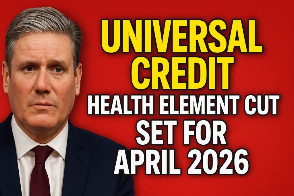 Universal Credit Health Element Cut Set for April 2026 Despite MP Opposition