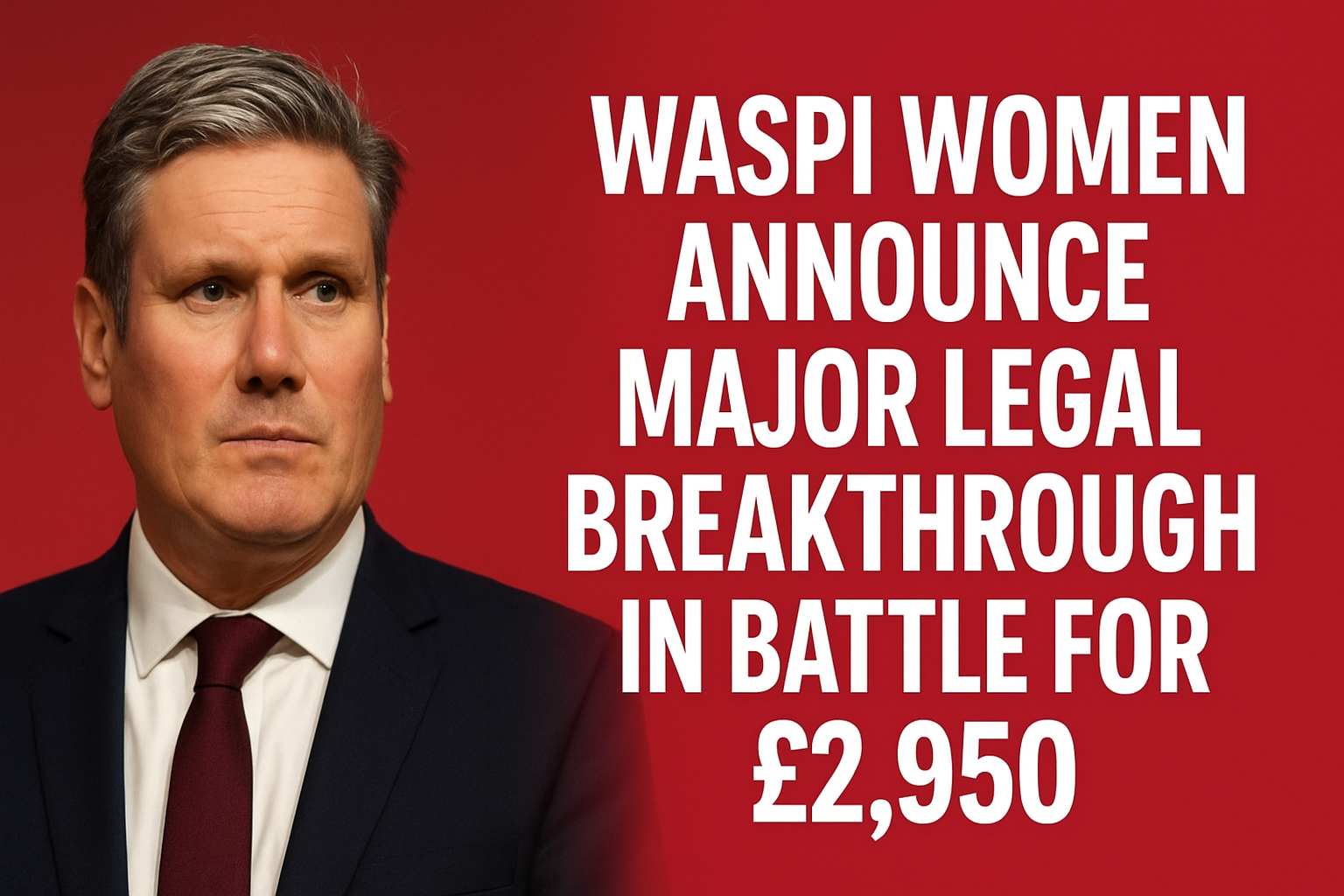 WASPI Women Announce Major Legal Breakthrough in Battle for £2,950 Compensation