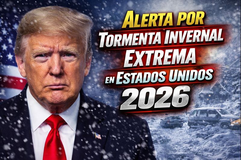 Alerta por Tormenta Invernal Extrema en Estados Unidos 2026 Estados Afectados y Riesgos