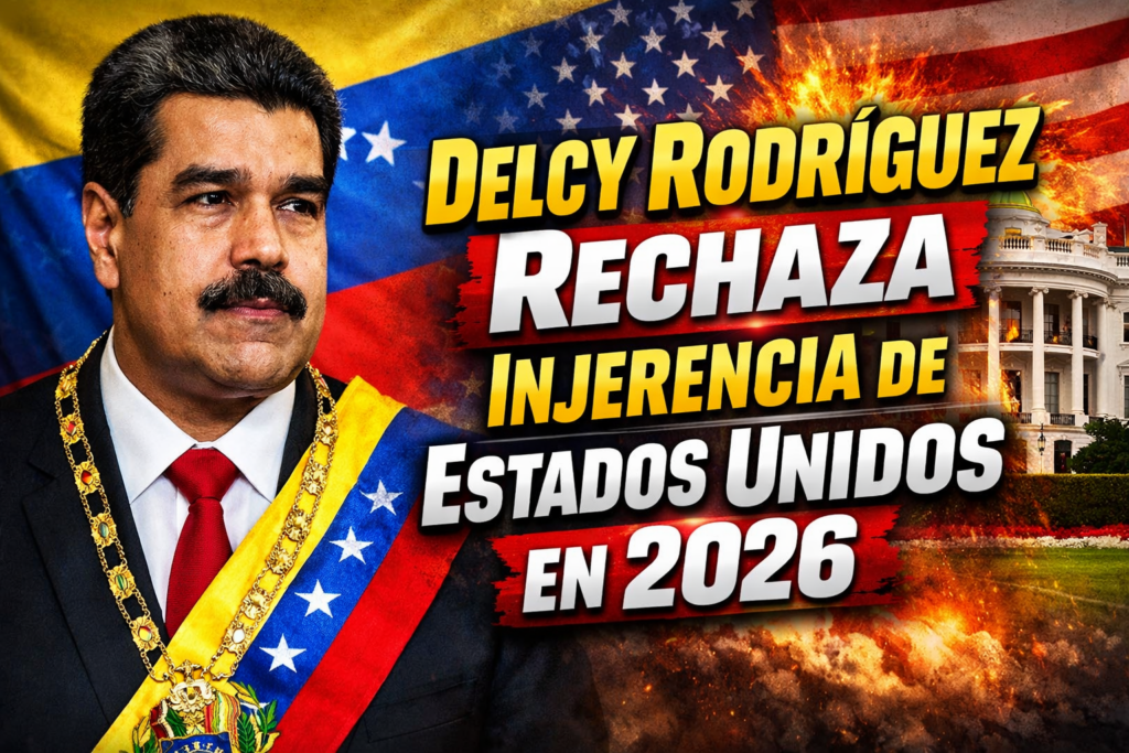 Delcy Rodríguez Rechaza Injerencia de Estados Unidos en 2026 Declaraciones y Contexto