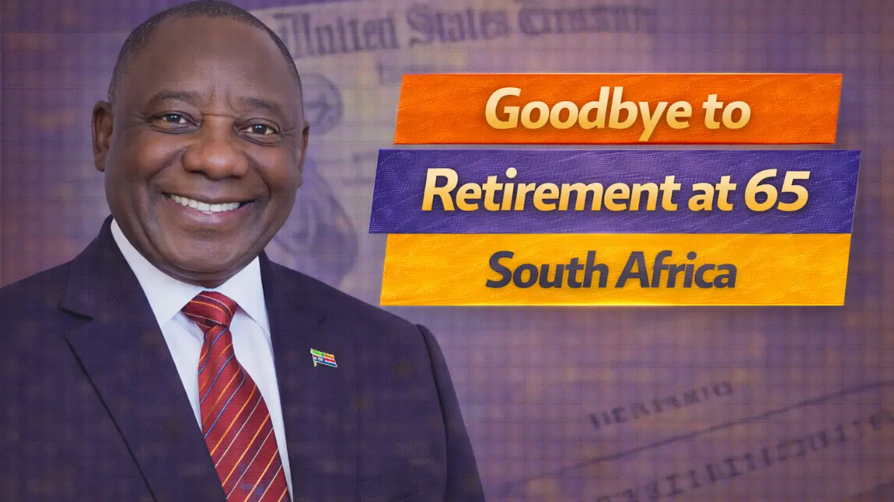 Goodbye to Retirement at 65 South Africa’s 2026 Age Shift Secret Revealed
