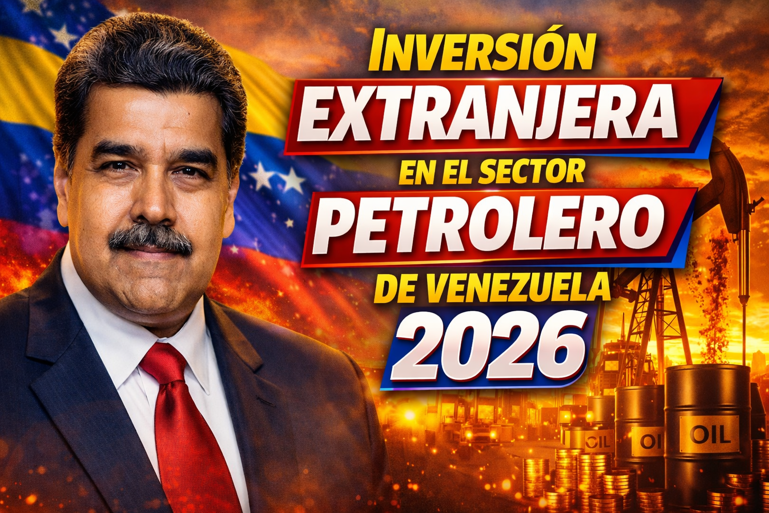 Inversión extranjera en el sector petrolero de Venezuela 2026 Chevron, China y reactivación del crudo