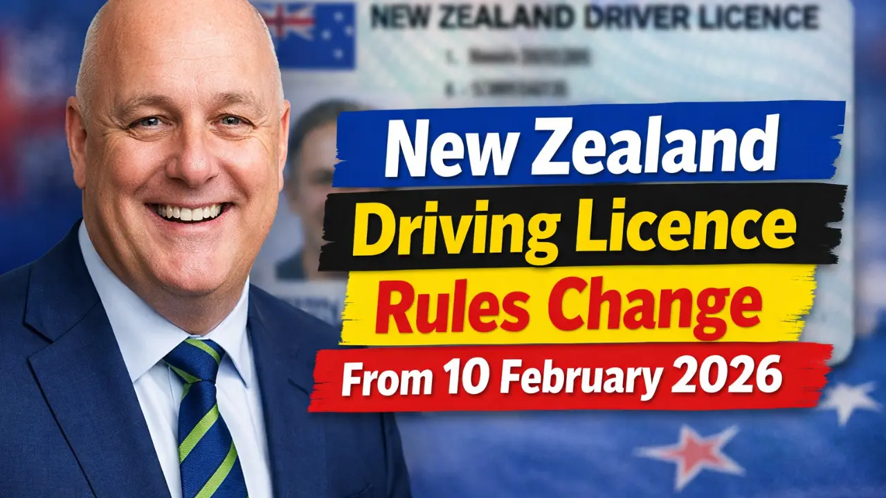 New Zealand Driving Licence Rules Change From 10 February 2026 — Drivers Should Be Prepared