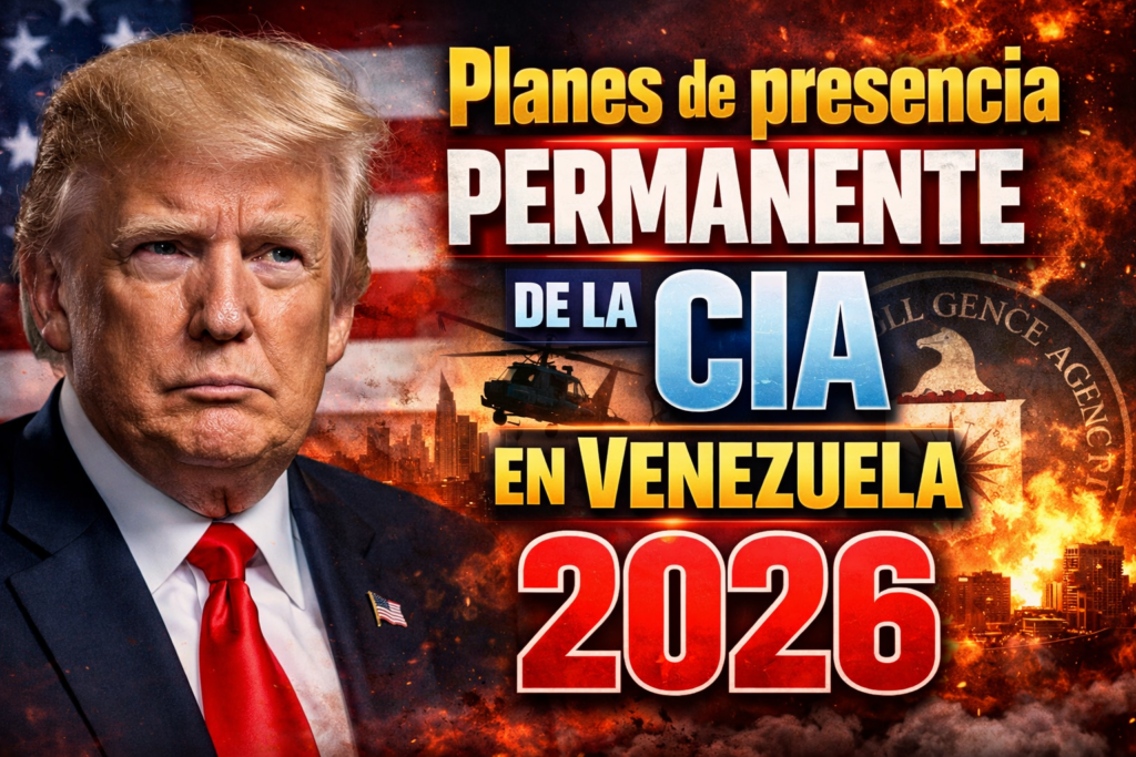 Planes de presencia permanente de la CIA en Venezuela 2026 estrategia del gobierno de Trump