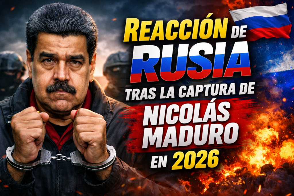 Reacción de Rusia tras la captura de Nicolás Maduro en 2026 acusaciones y críticas al ejército venezolano