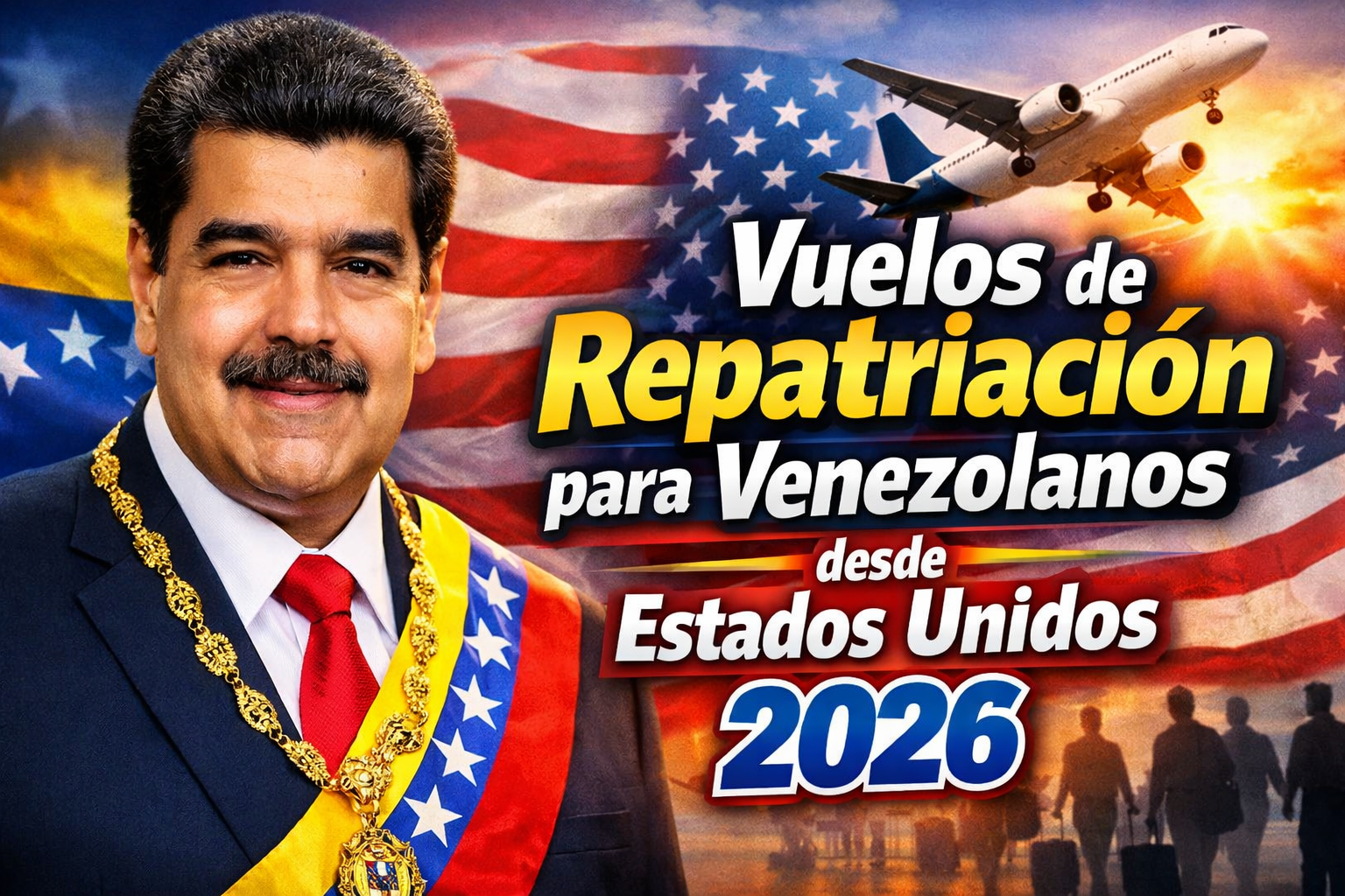 Vuelos de repatriación para venezolanos desde Estados Unidos 2026 fechas, aerolíneas y requisitos