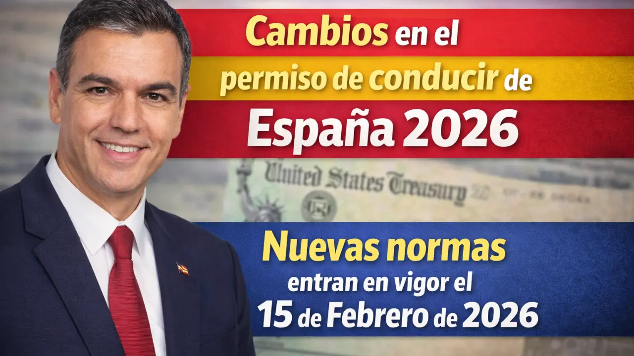 Cambios en el permiso de conducir de España 2026 – Nuevas normas entran en vigor el 15 de Febrero de 2026