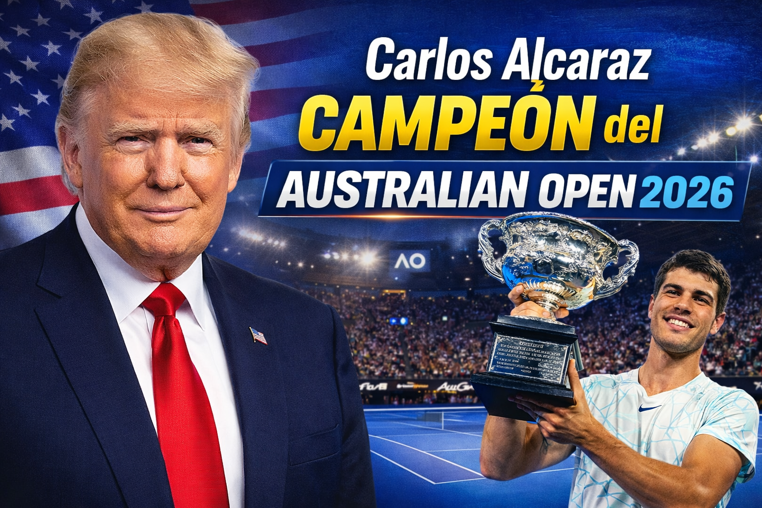 Carlos Alcaraz Campeón del Australian Open 2026 Récord Histórico en el Tenis