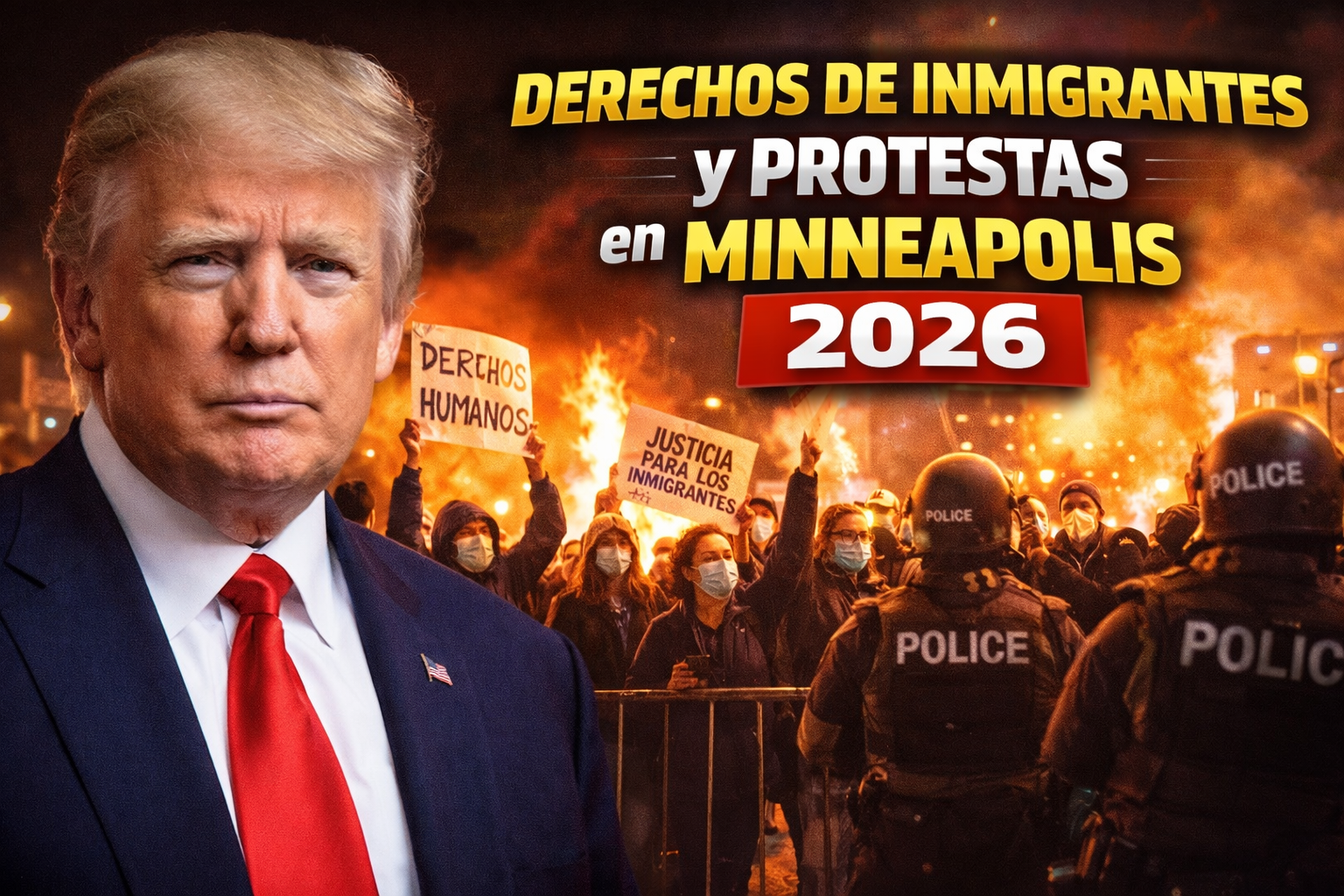 Derechos de Inmigrantes y Protestas en Minneapolis 2026 Respuesta Ciudadana Tras Operativos ICE