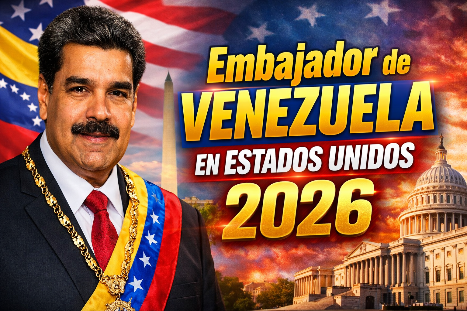 Embajador de Venezuela en Estados Unidos 2026 Perfil y Trayectoria de Félix Plasencia (2)