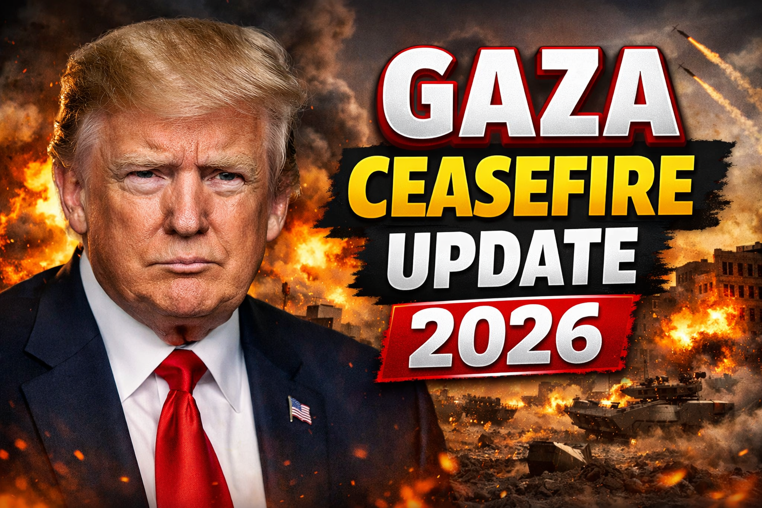 Gaza Ceasefire Update 2026 Trump Peace Plan and Global Peacekeeping Deployment Explained
