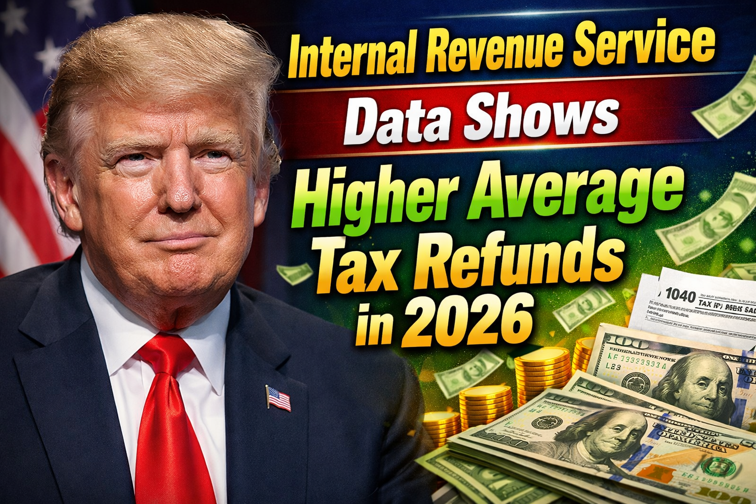 Internal Revenue Service Data Shows Higher Average Tax Refunds in 2026 — What Changed
