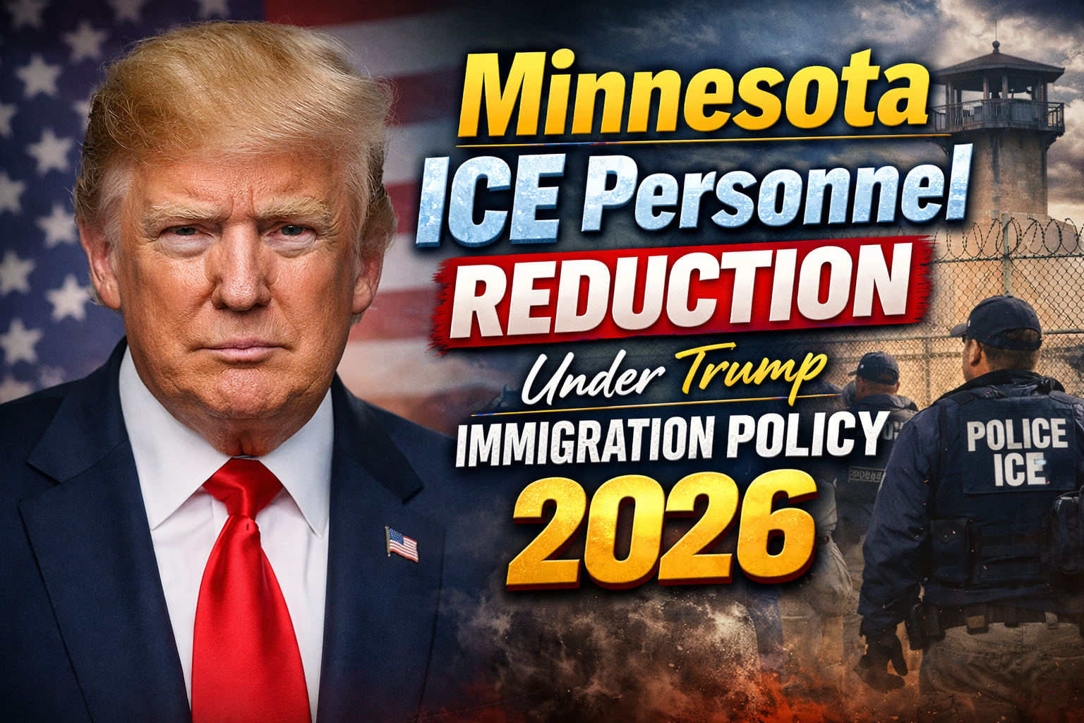 Minnesota ICE Personnel Reduction Under Trump Immigration Policy 2026 What Border Czar Tom Homan Is Saying Now