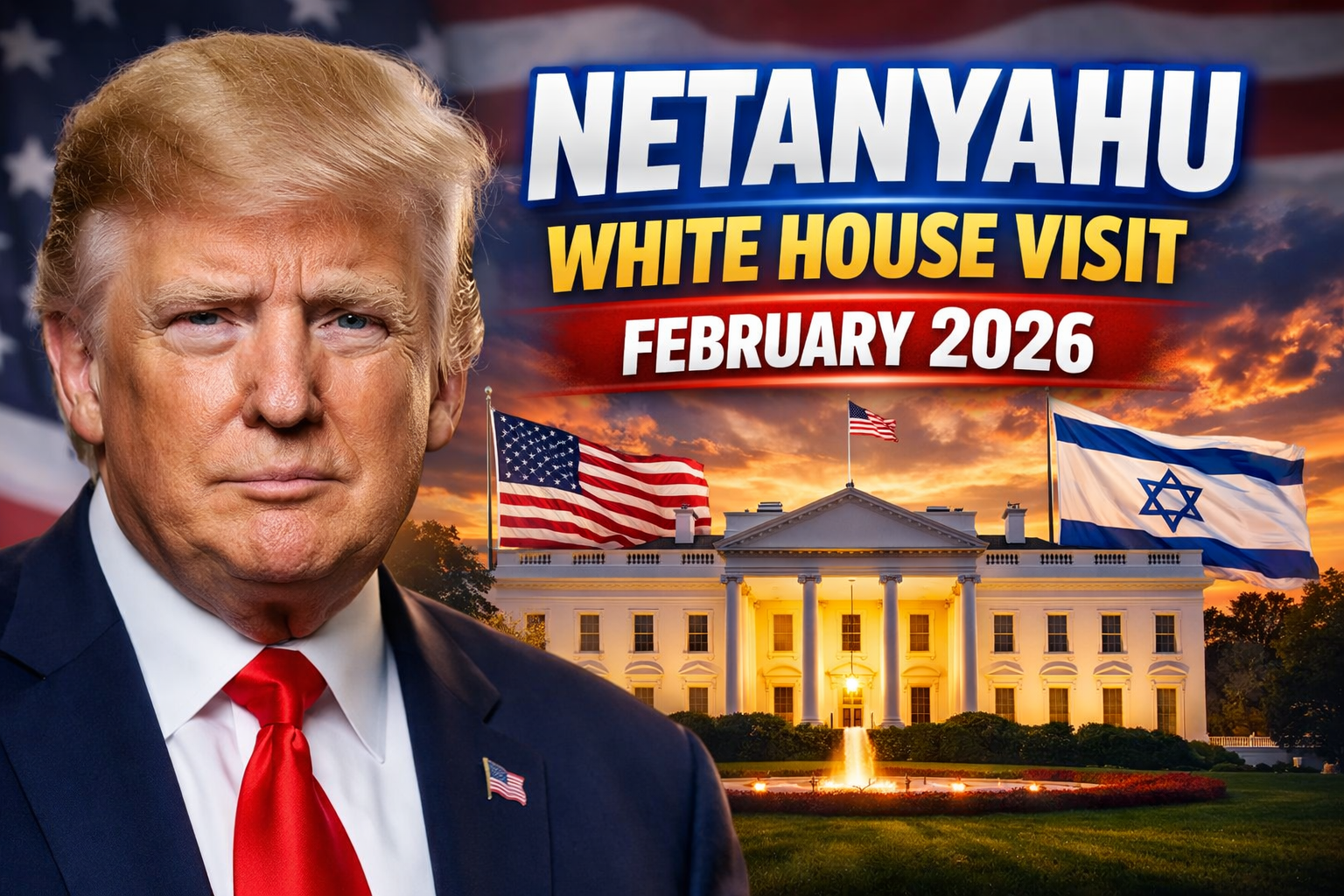 Netanyahu White House Visit February 2026 US–Israel Talks on Iran Nuclear Deal