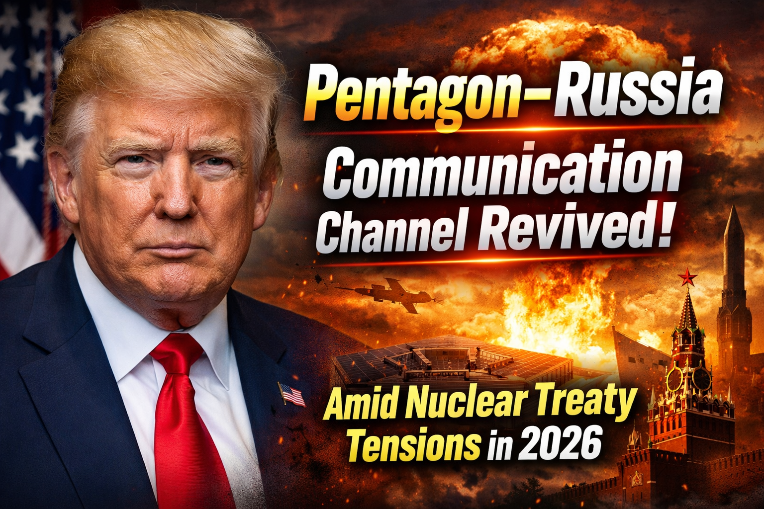 Pentagon–Russia Communication Channel Revived Amid Nuclear Treaty Tensions in 2026