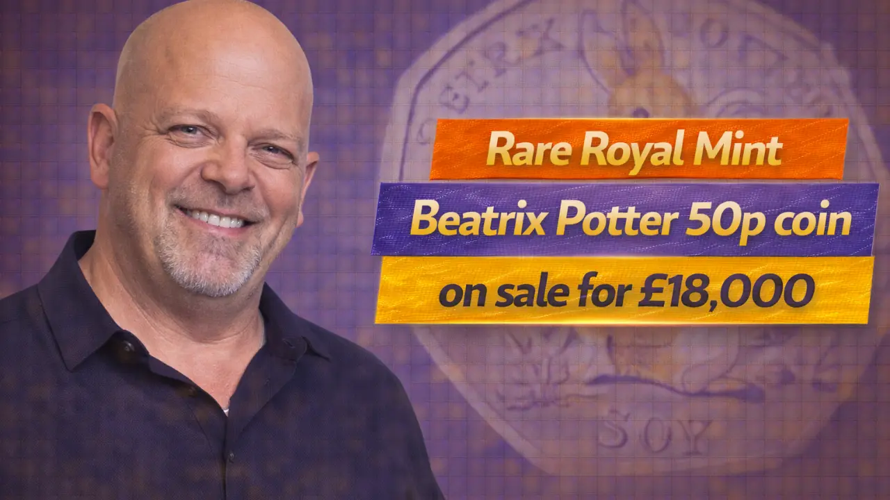 Rare Royal Mint 50p coin listed for more than £18,000 by seller in County Durham