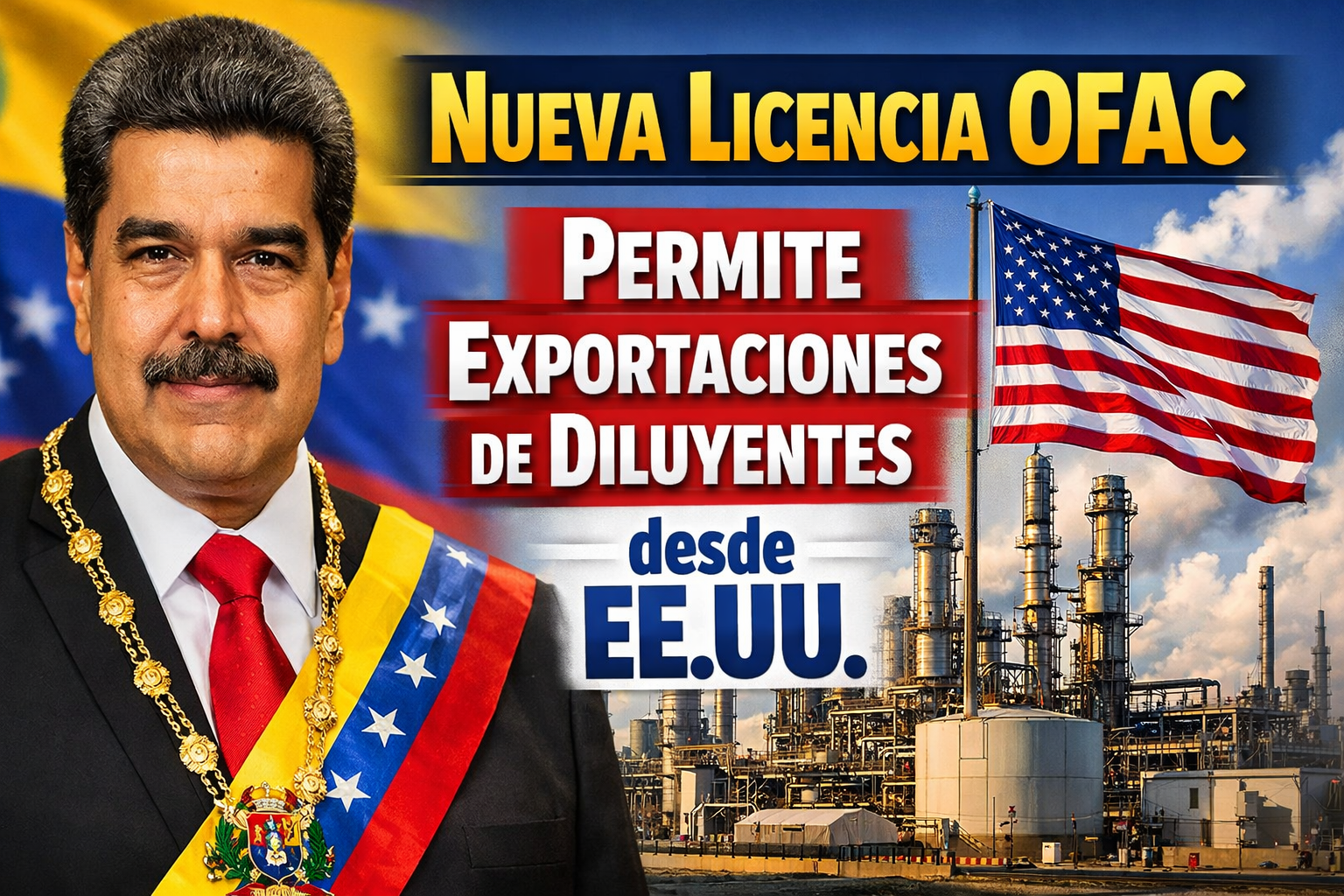 Sanciones y Petróleo Nueva Licencia OFAC Permite Exportaciones de Diluyentes desde EE.UU.