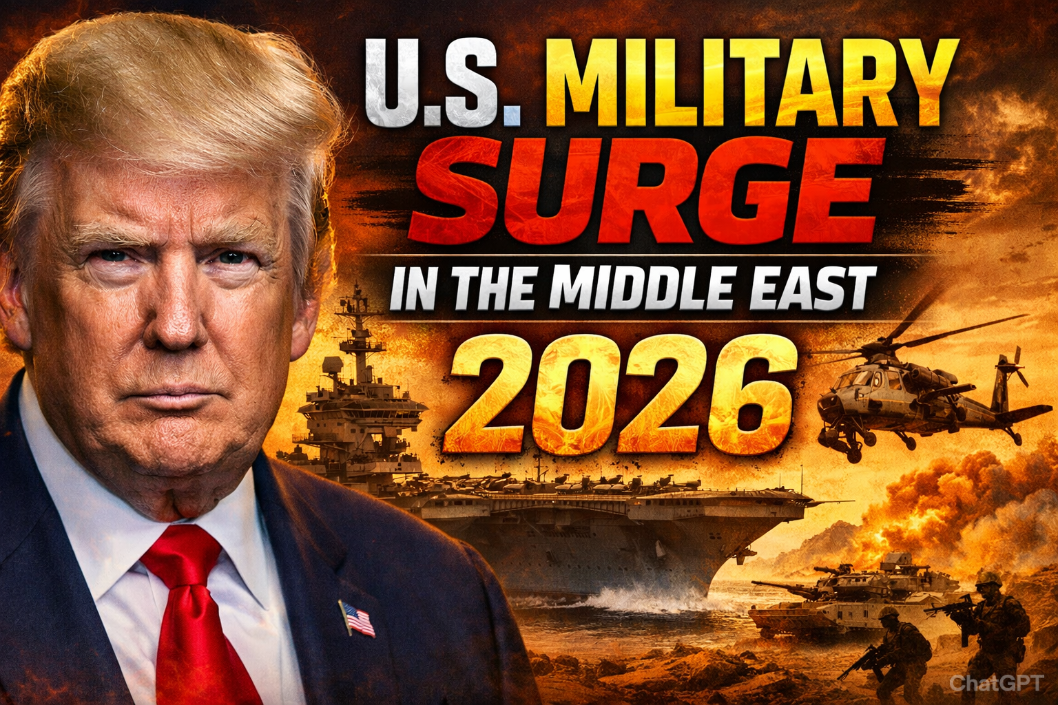 U.S. Military Surge in the Middle East 2026 Trump Strategy, Dual Carrier Presence and Global Oil Market Impact