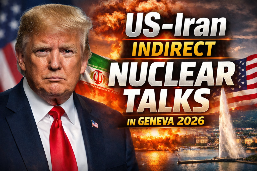 US-Iran Indirect Nuclear Talks in Geneva 2026 Trump Administration Pushes Diplomacy Amid Military Buildup