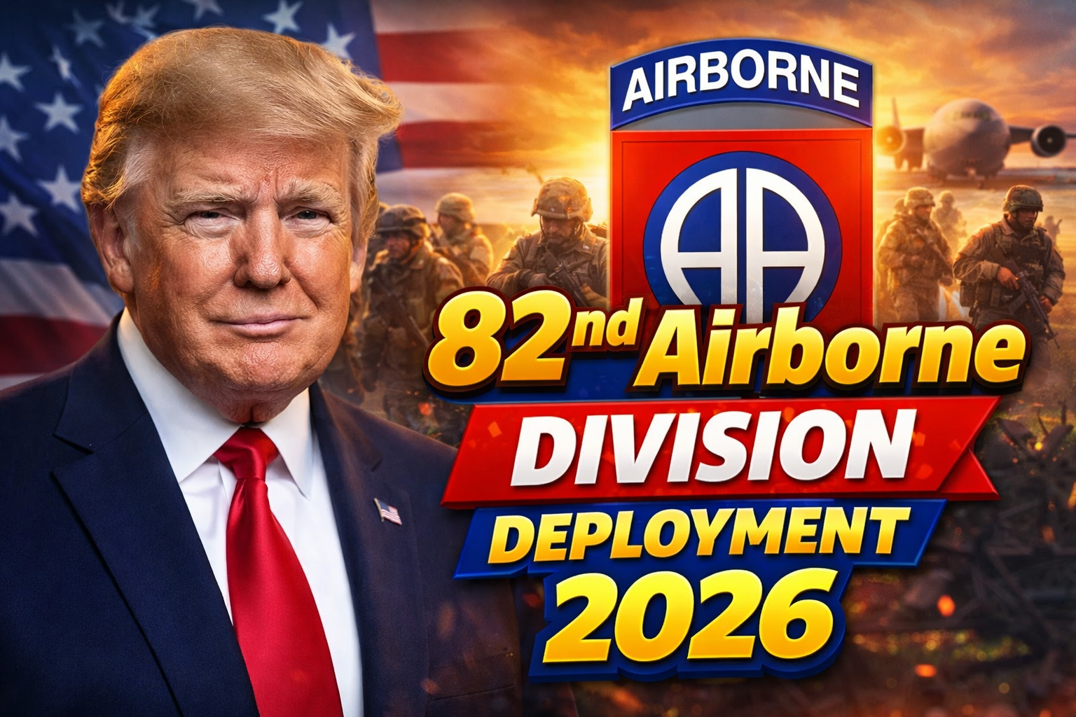 82nd Airborne Division Deployment 2026 US Paratroopers Mobilized After Iranian Base Attacks