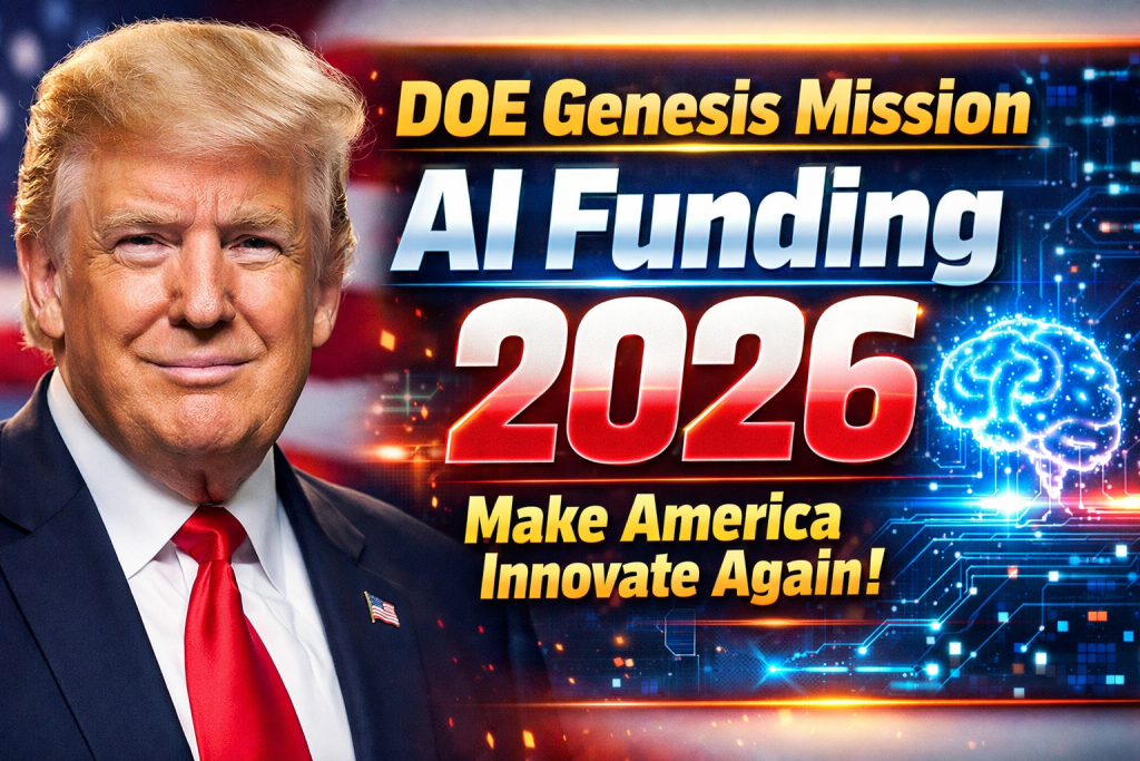 DOE Genesis Mission AI Funding 2026 US Boosts Biotechnology Research & Supercomputing Power