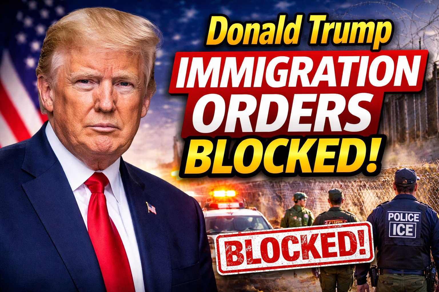 Donald Trump Immigration Orders Blocked Alien Enemies Act Challenge & Sanctuary Law Clash 2026