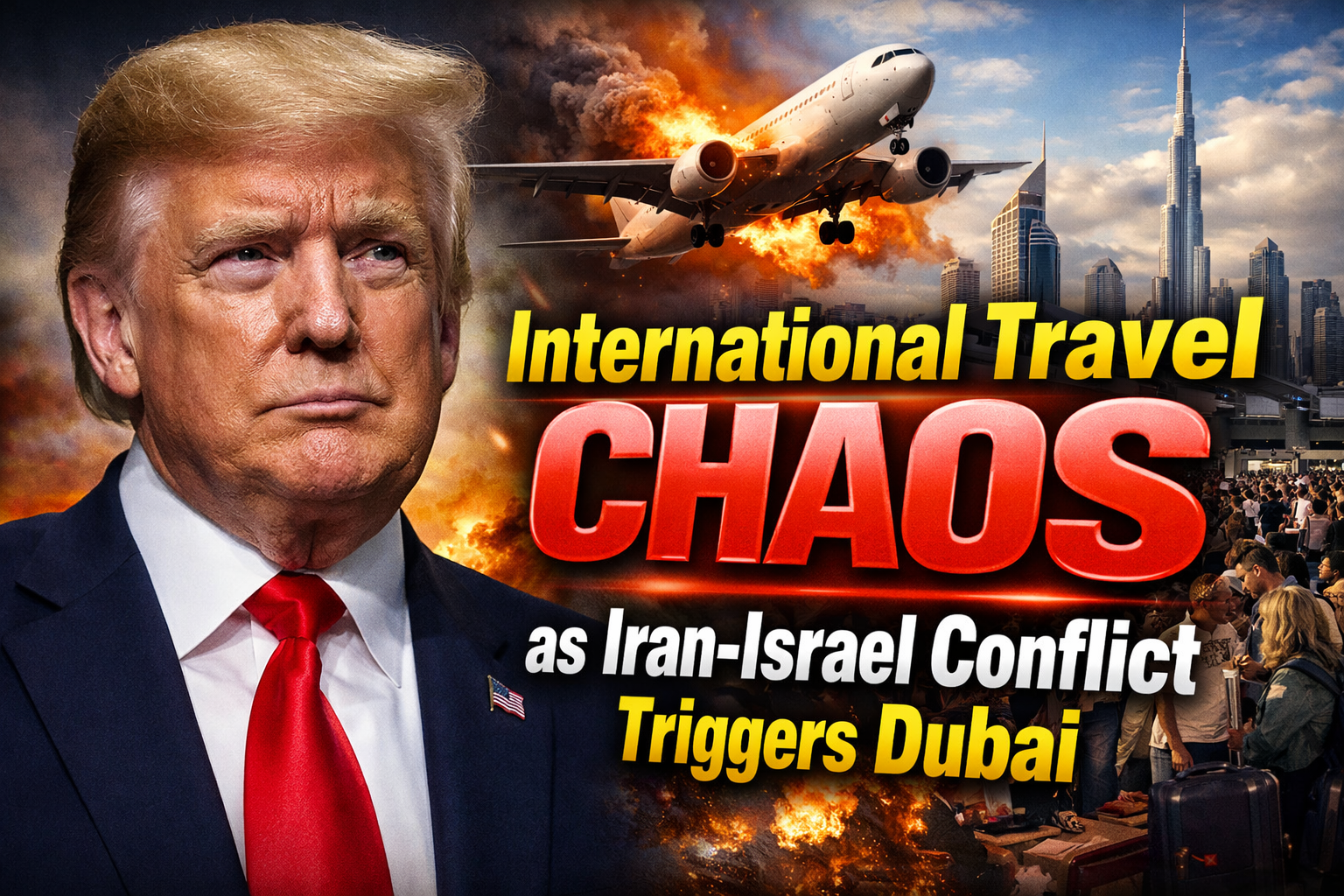International travel chaos as Iran-Israel conflict triggers Dubai, Doha airport closures