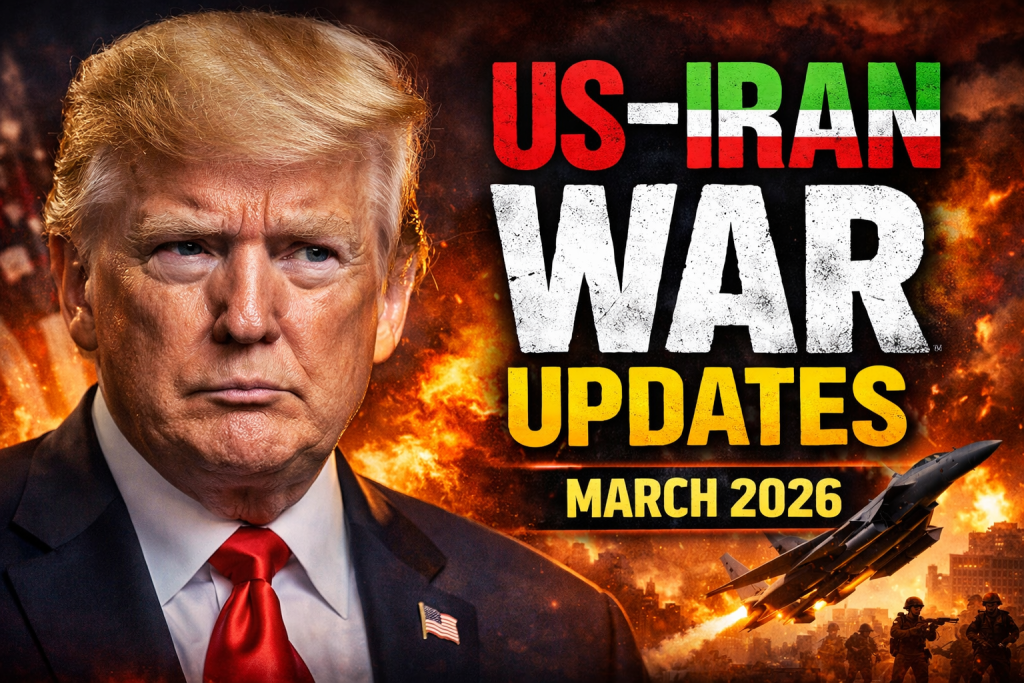 US–Iran War Updates March 2026 Donald Trump Orders Kharg Island Strike as Global Oil Prices Surge
