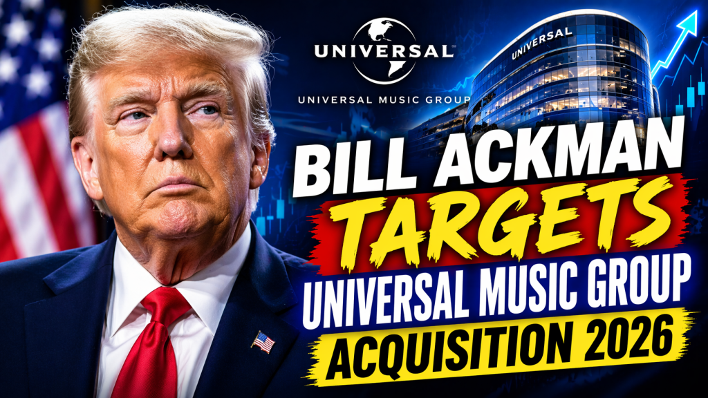 Bill Ackman Targets Universal Music Group Acquisition 2026 Pershing Square Capital Management Buyout News & Music Stock Trends