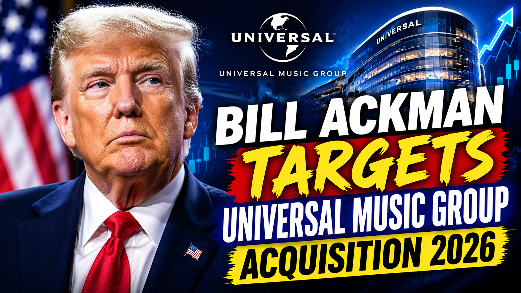 Bill Ackman Targets Universal Music Group Acquisition 2026 Pershing Square Capital Management Buyout News & Music Stock Trends