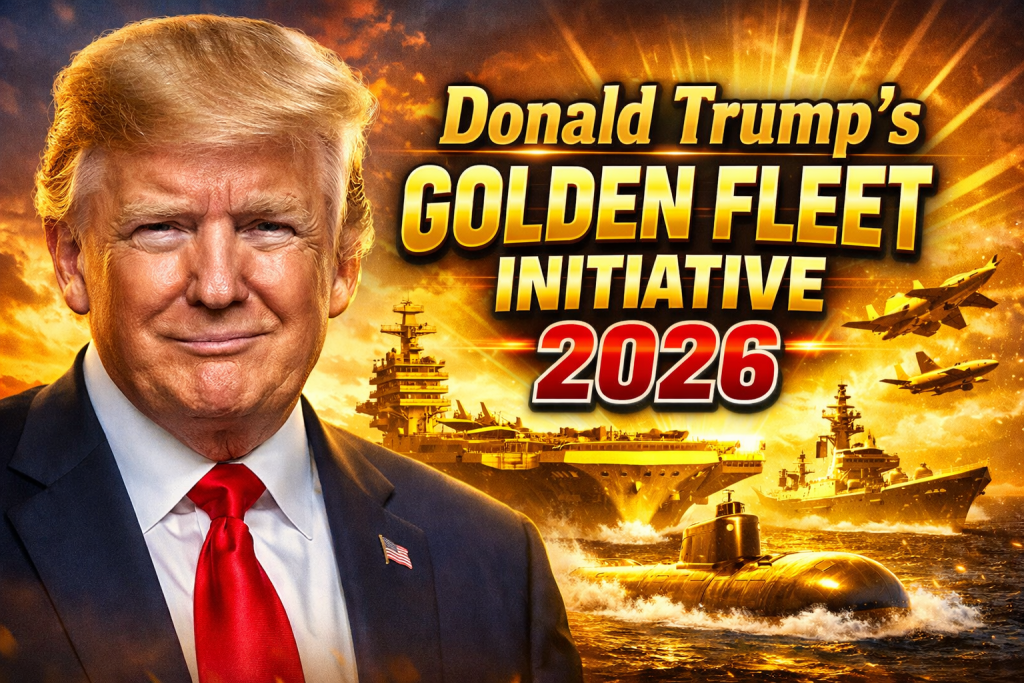 Donald Trump’s Golden Fleet Initiative 2026 New U.S. Navy Shipbuilding Strategy and Unmanned Naval Power Shift