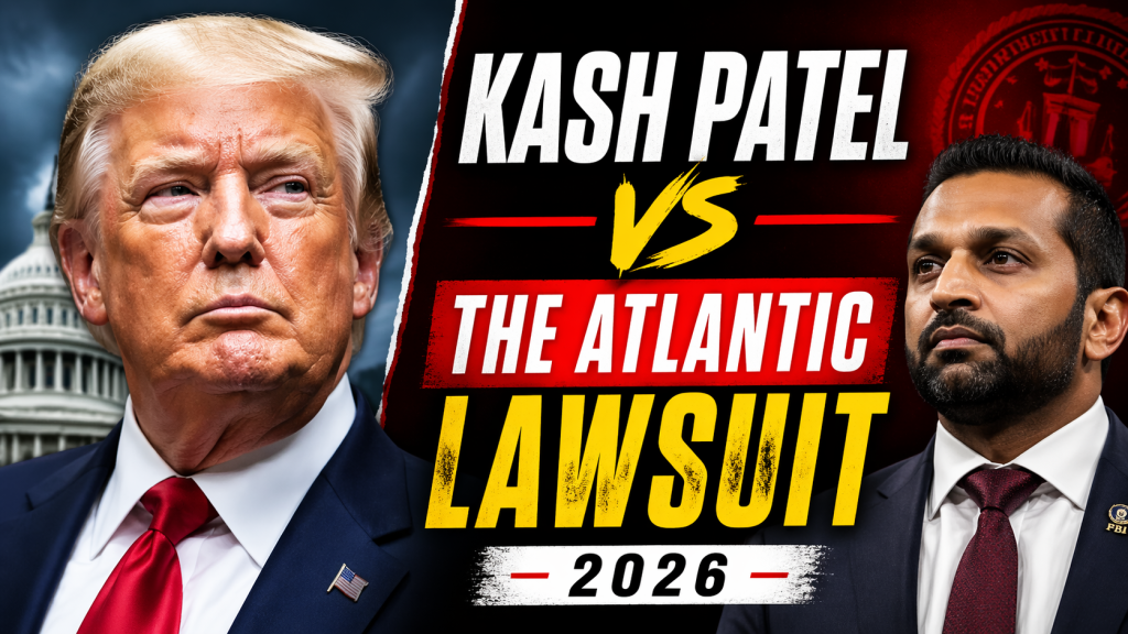 Kash Patel vs The Atlantic Lawsuit 2026 FBI Director Denies Drinking Allegations in Explosive Defamation Case