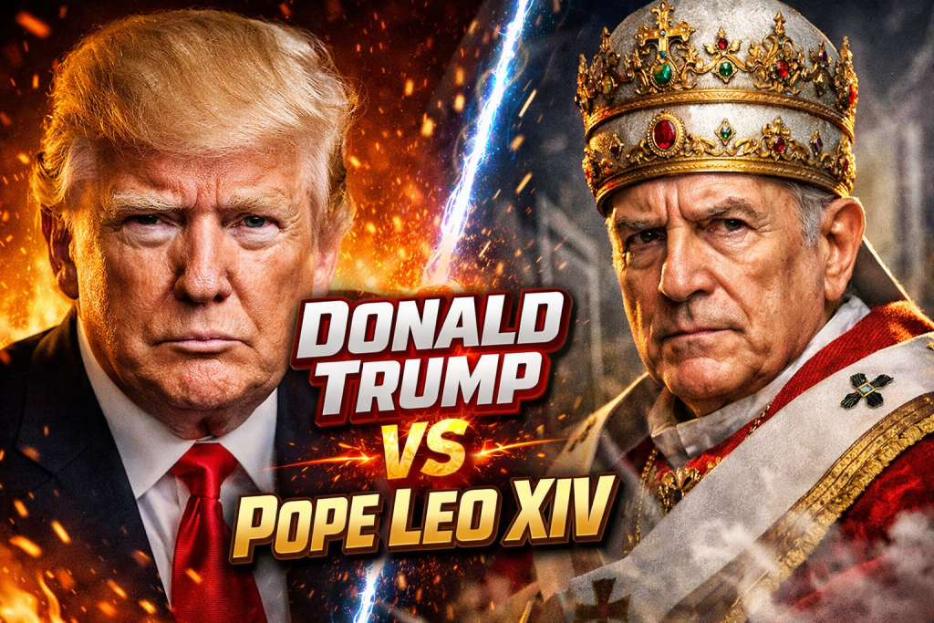 Trump vs Pope Leo XIV showdown